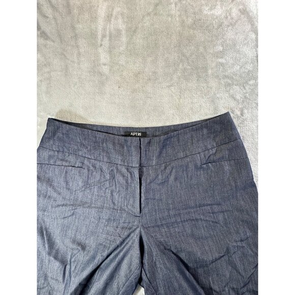 APT. 9 pants Women's 14 Gray Curvy Fit Flare Dress Pants - Picture 14 of 16